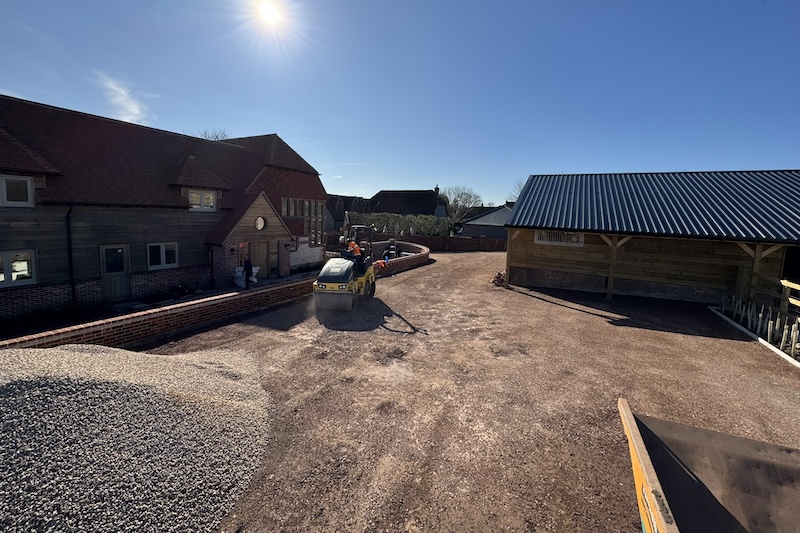 Finishing touches to this bespoke project